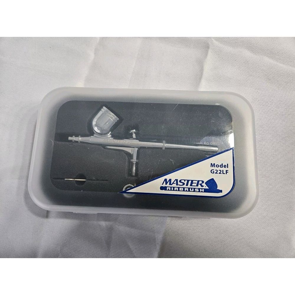 Master Airbrush Model G22LF Multi- Purpose Dual Action Gravity Feed Airbrush Set